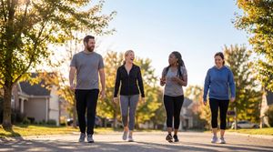 people-laughing-while-walking-exercising
