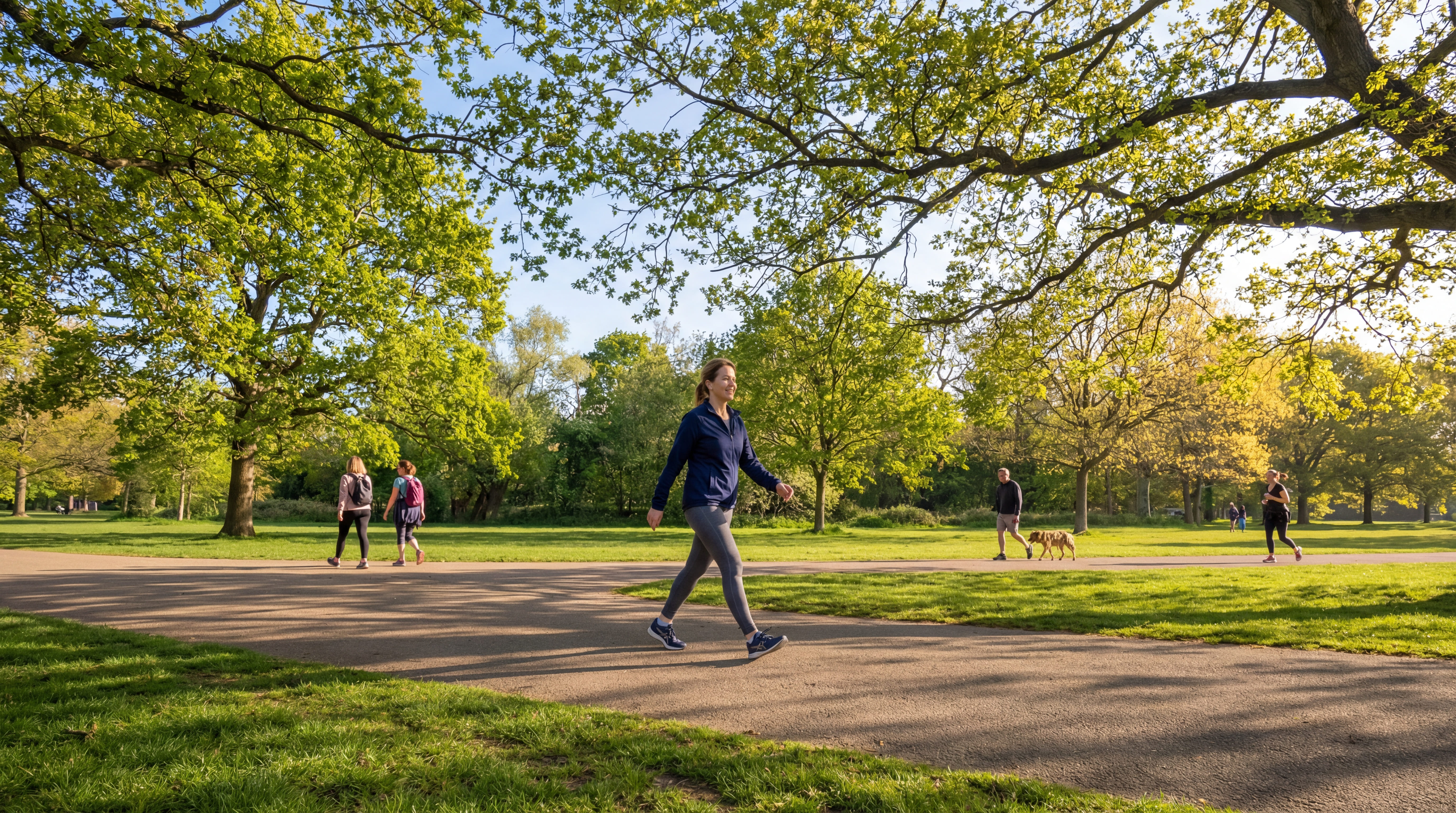 woman-walking-at-park